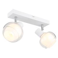 Globo Witte plafondlampTokki 2-lichts - 54309-2W - thumbnail