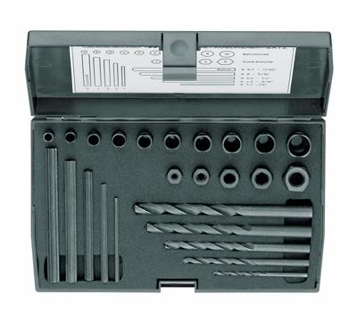 Gedore 6755550 Tapeind-uitdraaierset M5, M6, M7, M8, M9, M10, M11, M12, M13, M14, M15, M16