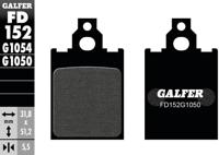 GALFER remblokken "fd152" brake pad fd152 g1050 organic - thumbnail