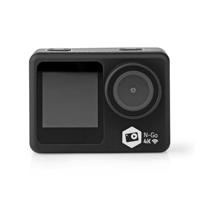 Nedis Action Cam | 4K@30fps | 16 MPixel | Waterbestendig tot: 30.0 m | 90 min | Wi-Fi | App beschikbaar voor: Android / IOS | Mounts inbegrepen | - thumbnail
