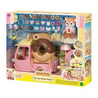 Sylvanian Families 5808 dip dip donut wagen - thumbnail