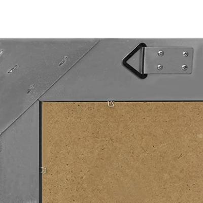 VidaXL Wandspiegel barok stijl 50x50 cm zwart VidaXL Wandspiegel barok stijl 50x50 cm zwart