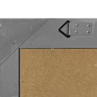 VidaXL Wandspiegel barok stijl 50x50 cm zwart - thumbnail