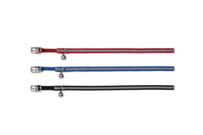 Beeztees - kattenhalsband - nylon - zwart - 32x1x0,2 cm