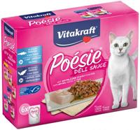 Vitakraft Poésie Délice met vis natvoer kat multipack (6 x 85 g) 3 verpakkingen (18 x 85 g) - thumbnail