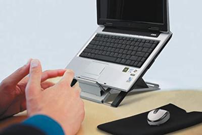 Neomounts NSLS100 Laptopstandaard 10-22" - opvouwbaar - compact - universeel Neomounts NSLS100 Laptopstandaard 10-22" - opvouwbaar - compact - universeel