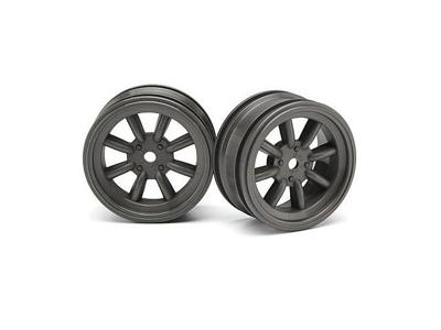 Mx60 eight spoke wheel gunmetal (0mm offset/2pcs)