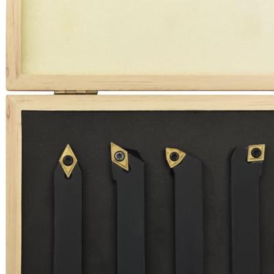 12-delige Draaigereedschapsset indexeerbaar 100 mm 16x16 mm 12-delige Draaigereedschapsset indexeerbaar 100 mm 16x16 mm