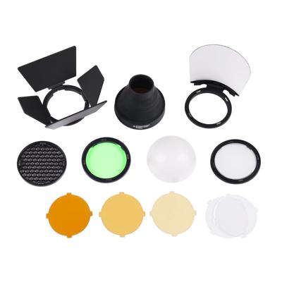 Godox S2 Bowens S-type beugel Speedlite houder compatibel met GODOX V1 ronde kop Speedlite serie Flash, AD200Pro, AD200, AD400Pro, GODOX V860II/TT685/TT350 serie (upgrade versie)