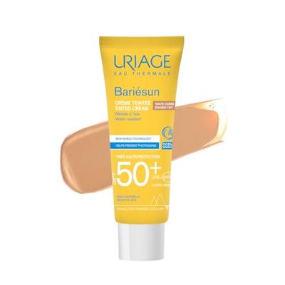 Uriage Bariésun Getinte Zonnecrème Goud SPF50+ 50ml