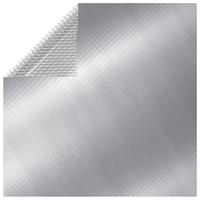 VidaXL Zwembadhoes 975x488 cm pe zilverkleurig - thumbnail