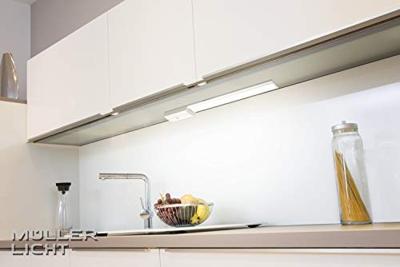 Müller-Licht Risa LED-onderbouwlamp LED LED vast ingebouwd 7 W Neutraalwit Wit Müller-Licht Risa LED-onderbouwlamp LED LED vast ingebouwd 7 W Neutraalwit Wit