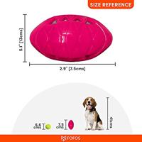 Fofos crunch rugbybal assorti - thumbnail