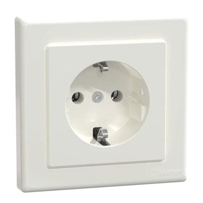 Merten MEG2301-1519 Wandcontactdoos System M Polar-wit 1 stuk(s) Merten MEG2301-1519 Wandcontactdoos System M Polar-wit 1 stuk(s)
