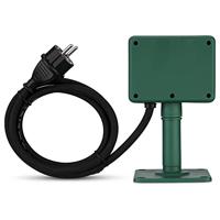 REV 0595004555 Buitenstopcontact Groen Randaarde stekker 1 stuk(s) - thumbnail