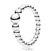 Pandora 197536 Ring zilver String of Beads maat 52 - thumbnail