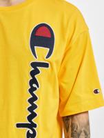 Champion / t-shirt Rochester in geel - thumbnail