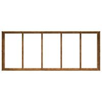 Plantenbak roestig 200x80x40 cm weervast staal - thumbnail