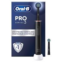 Elektrische tandenborstel Braun Zwart - thumbnail