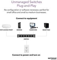 NETGEAR GS324PP Unmanaged Gigabit Ethernet (10/100/1000) Power over Ethernet (PoE) Zwart - thumbnail