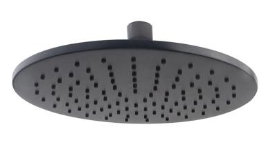 Hoofddouche Wiesbaden Caral Rond 25 cm Antikalk Mat Zwart Hoofddouche Wiesbaden Caral Rond 25 cm Antikalk Mat Zwart