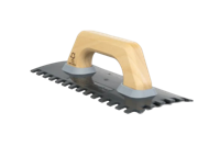 Rubi TECH-FLEX lijmkammen met gesloten houten handgreep (10x12) - 66970 - thumbnail