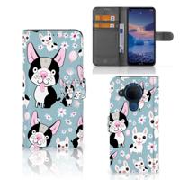 Nokia 5.4 | Telefoonhoesje | Met pasjeshouder | Hondjes - thumbnail