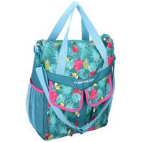 Dunlop Fietstas Rugzak 2in1 20Liter Inhoud Tropische Print - thumbnail