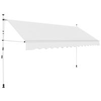 Luifel handmatig uittrekbaar 350 cm crme - thumbnail