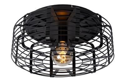 Lucide - MELOPEE - Plafonnière - 45148/45 (Kleur: zwart)