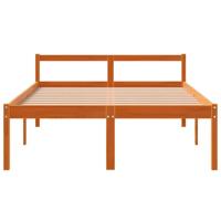 Seniorenbed massief grenenhout wasbruin 140x190 cm - thumbnail