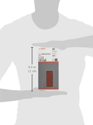 Bosch Accessories Expert for Wood 2608605302 Oscillerend schuurpapier Met klittenband, Geperforeerd Korrelgrootte (num) 40 (l x b) 185 mm x 93 mm 10 stuk(s) - thumbnail