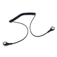 Quadrios ESD-aardingskabel 1.80 m Drukknop 4 mm - thumbnail