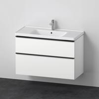 Badkamermeubelset Duravit D-Neo Wastafel Keramiek 100.5x48x62.5 cm Mat Wit Duravit - thumbnail