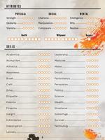 Hunter: The Reckoning 5th Edition RPG Journal Expanded Character Sheet Journal *Englische Version* - thumbnail