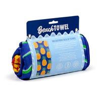 Ananas Print Microvezel Strandhanddoek - thumbnail