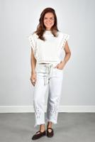Isabel Marant broek Alison PA0694FA-D2H01I white - thumbnail