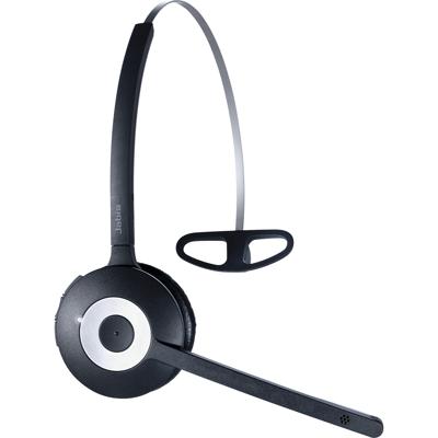 Jabra Pro 920 Mono gebruikersvriendelijke DECT-Office-headset voor vaste telefoons, hoog bereik, ruisonderdrukking, oplaadschaal inclusief, zwart