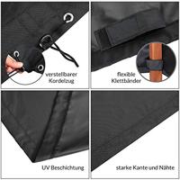 Tuinmeubelhoes Vanamo Antraciet 242x162x100cm - thumbnail