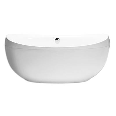 Ligbad Vrijstaand Xenz Stijn Ovaal 1-2 Persoons Duobad 80x180x75cm Acryl Hoogglans Wit met Poten en Afvoer Ligbad Vrijstaand Xenz Stijn Ovaal 1-2 Persoons Duobad 80x180x75cm Acryl Hoogglans Wit met Poten en Afvoer
