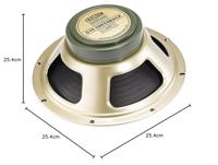 Celestion G10 Greenback gitaar luidspreker 10 inch 30W 8 ohm - thumbnail