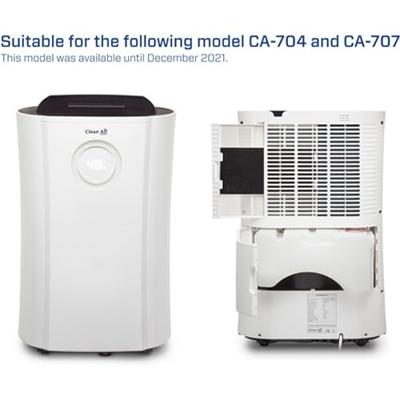 Clean Air Optima Optima Vervangilter CA704/CA707 Actief koolstof Koolstoffilter Zwart
