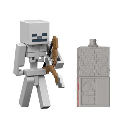 Minecraft Action Figure: Skeleton (Redstone Charged)