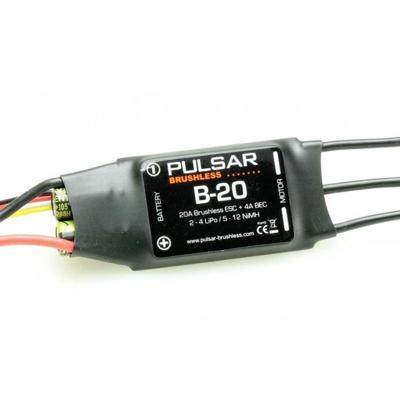 Pichler Modellbau PULSAR B-20 Brushless rijregelaar voor RC auto Belastbaarheid (max.): 30 A Pichler Modellbau PULSAR B-20 Brushless rijregelaar voor RC auto Belastbaarheid (max.): 30 A