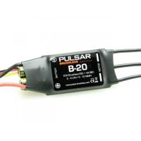 Pichler Modellbau PULSAR B-20 Brushless rijregelaar voor RC auto Belastbaarheid (max.): 30 A - thumbnail