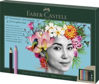 Faber Castell Tekenset Polychromos en Pitt Grafiet Mat - thumbnail
