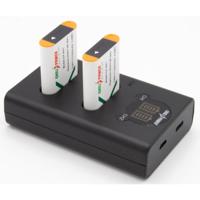 ChiliPower NP-BX1 Sony USB Duo Kit - Camera accu set - thumbnail