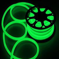 Neon Flex Ledstrip 230V - Groen - Dimbaar - thumbnail