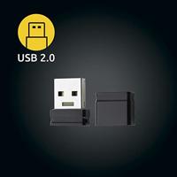 Intenso Micro Line USB-stick 16 GB Zwart 3500470 USB-A 2.0 - thumbnail