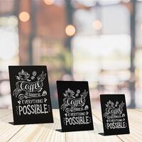 Europel krijtbord L-vormig, ft A4 - thumbnail